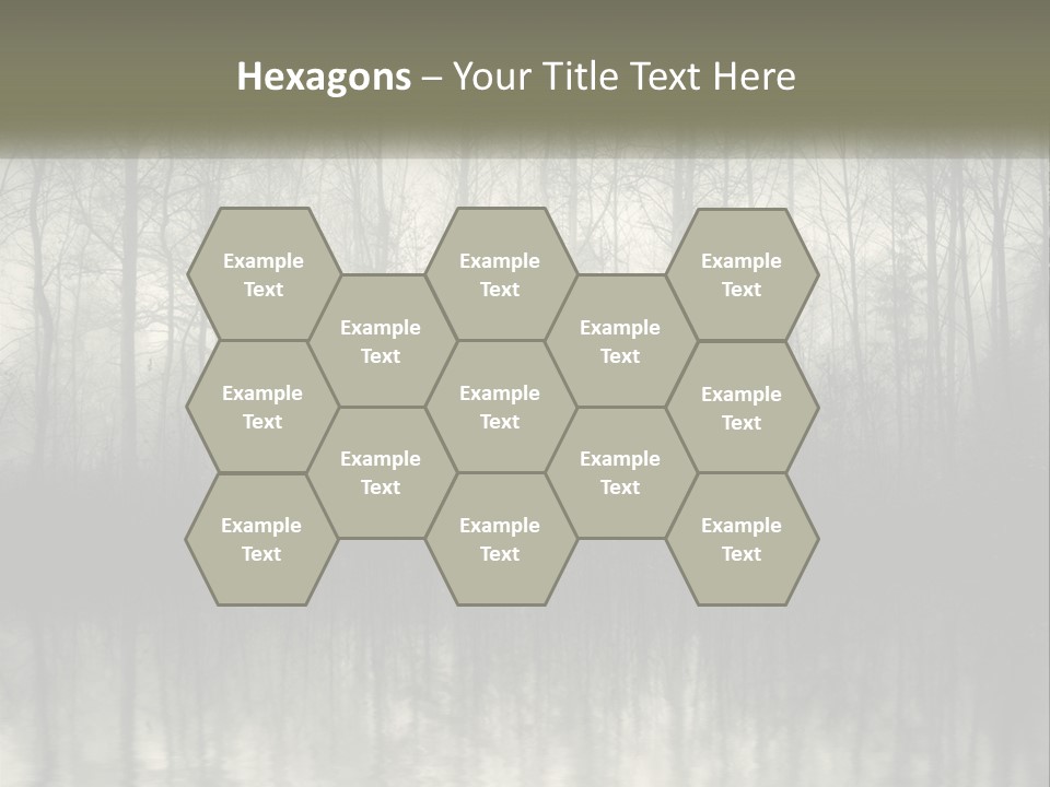 Part White Cold PowerPoint Template