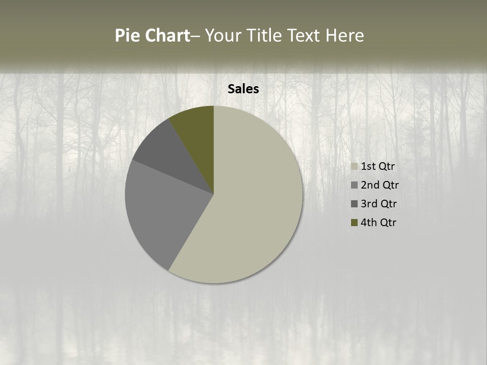 Part White Cold PowerPoint Template