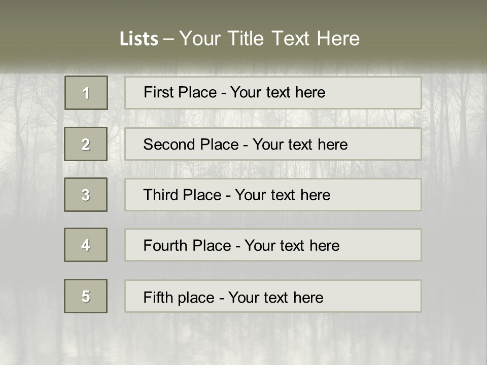 Part White Cold PowerPoint Template