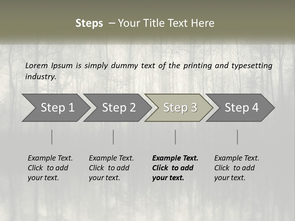 Part White Cold PowerPoint Template