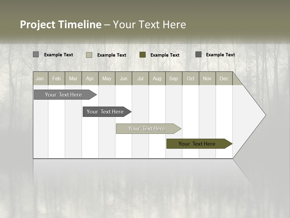Part White Cold PowerPoint Template