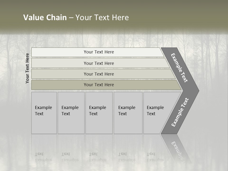 Part White Cold PowerPoint Template