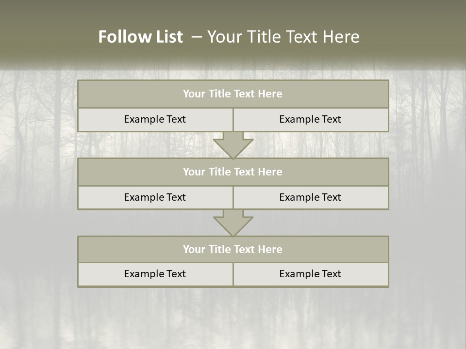 Part White Cold PowerPoint Template