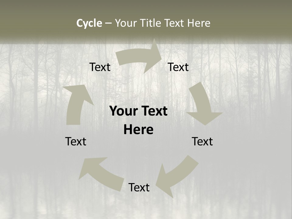 Part White Cold PowerPoint Template