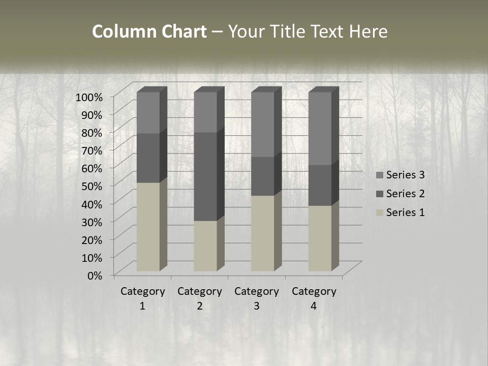 Part White Cold PowerPoint Template