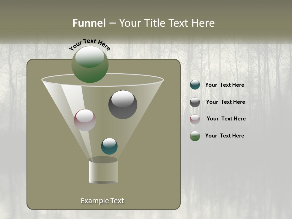 Part White Cold PowerPoint Template