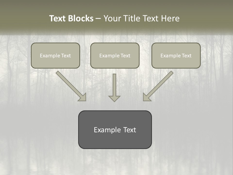 Part White Cold PowerPoint Template