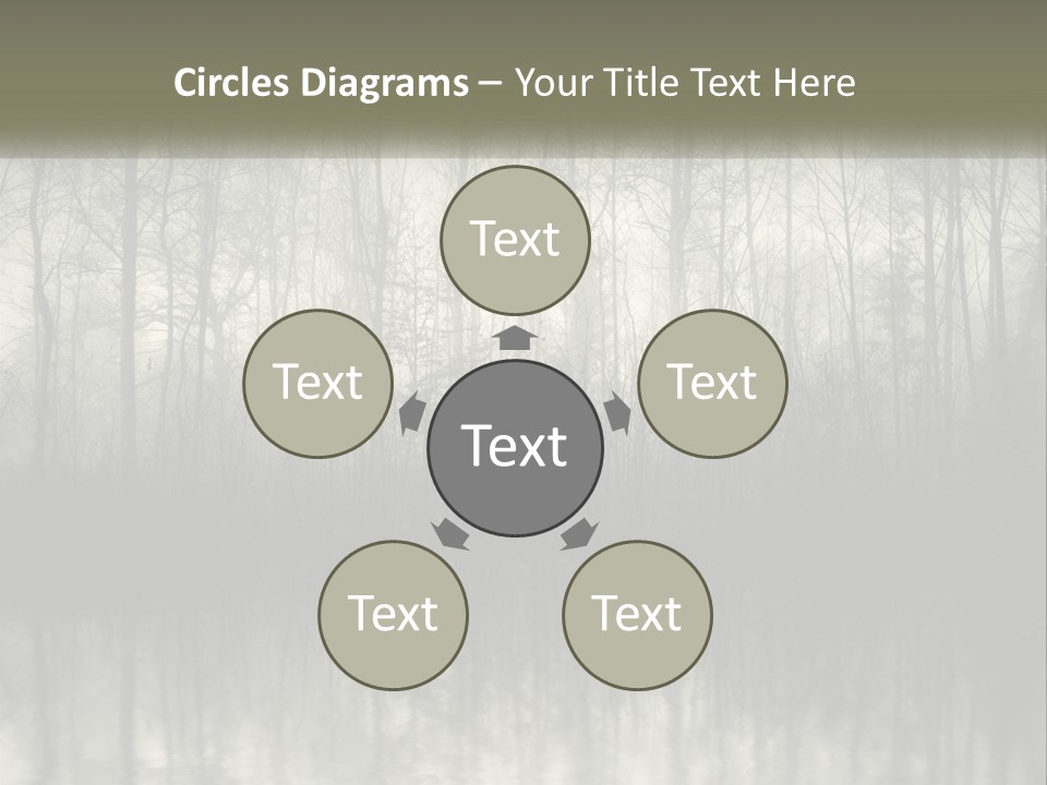 Part White Cold PowerPoint Template