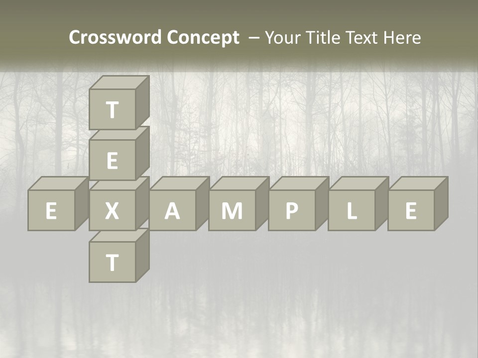 Part White Cold PowerPoint Template
