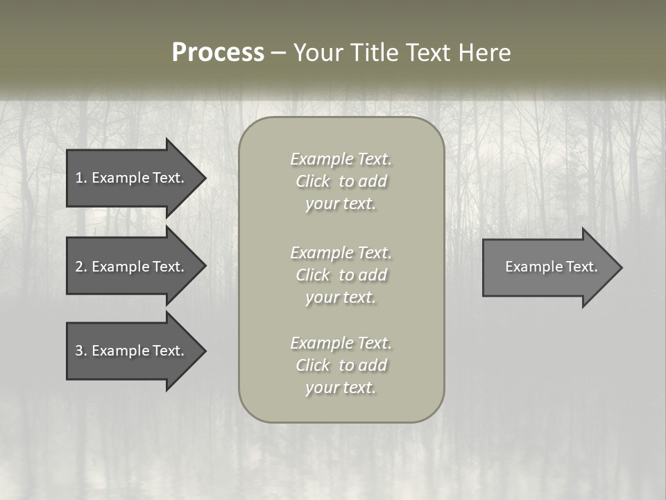 Part White Cold PowerPoint Template