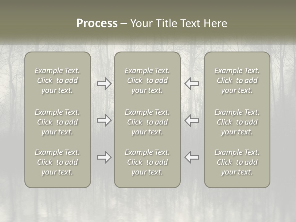 Part White Cold PowerPoint Template