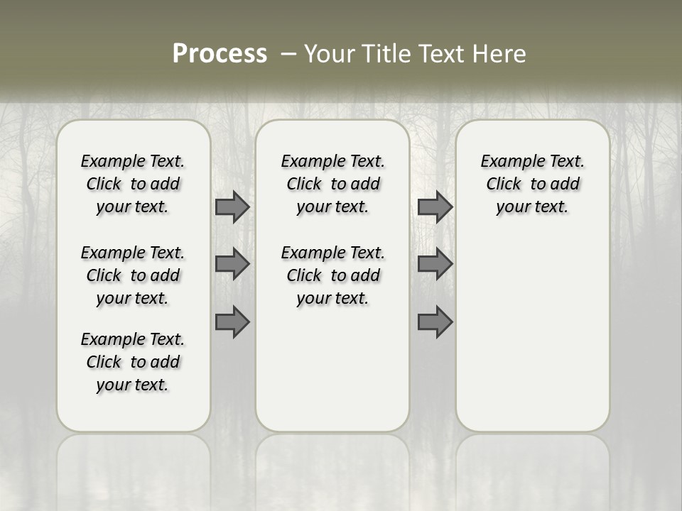 Part White Cold PowerPoint Template