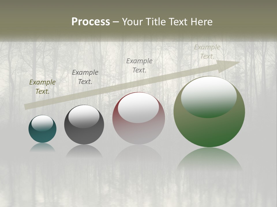 Part White Cold PowerPoint Template