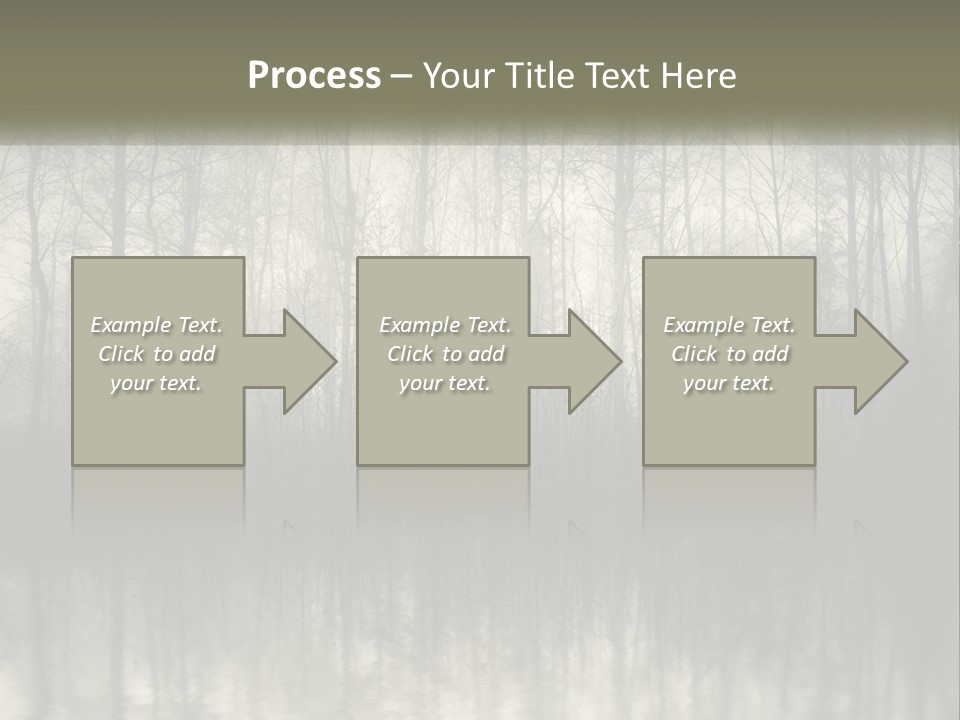 Part White Cold PowerPoint Template