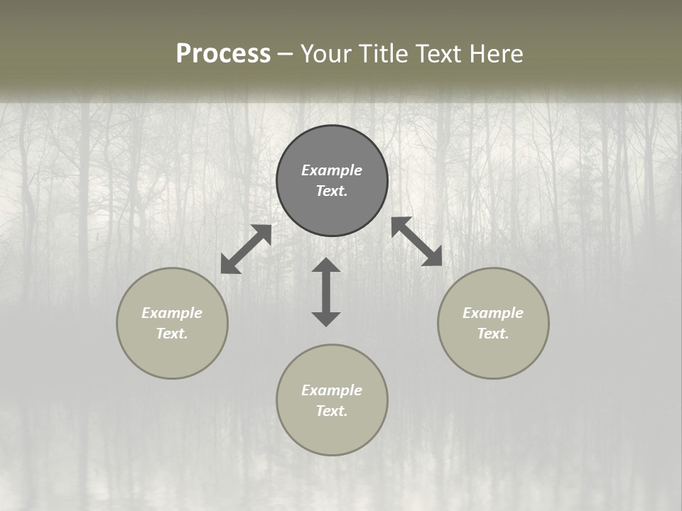 Part White Cold PowerPoint Template