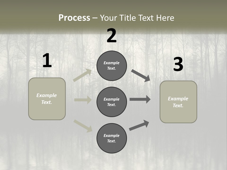 Part White Cold PowerPoint Template