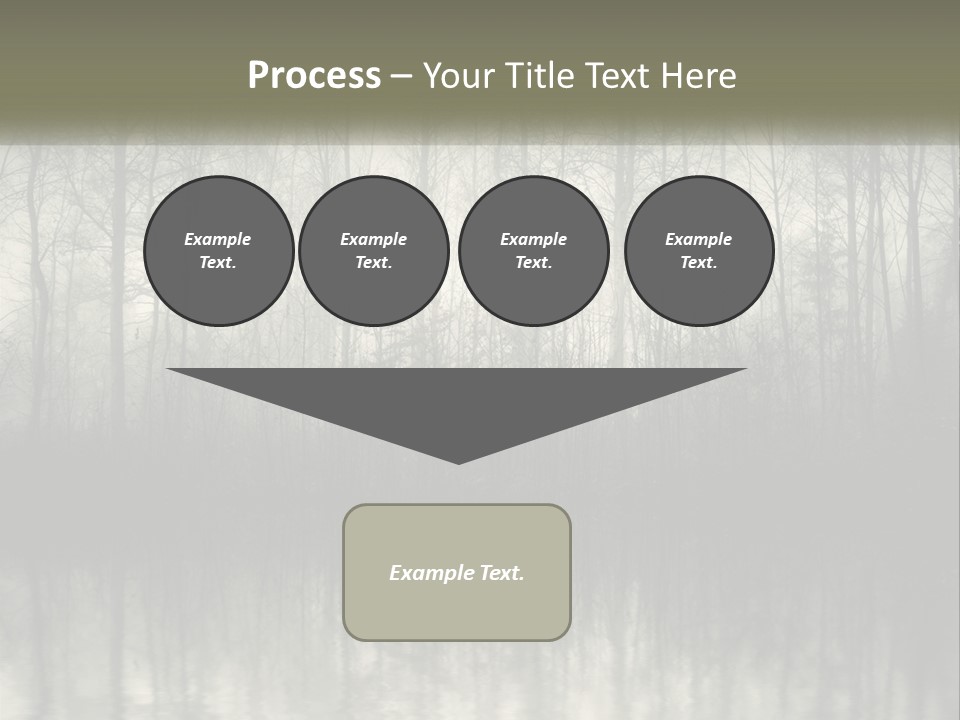 Part White Cold PowerPoint Template