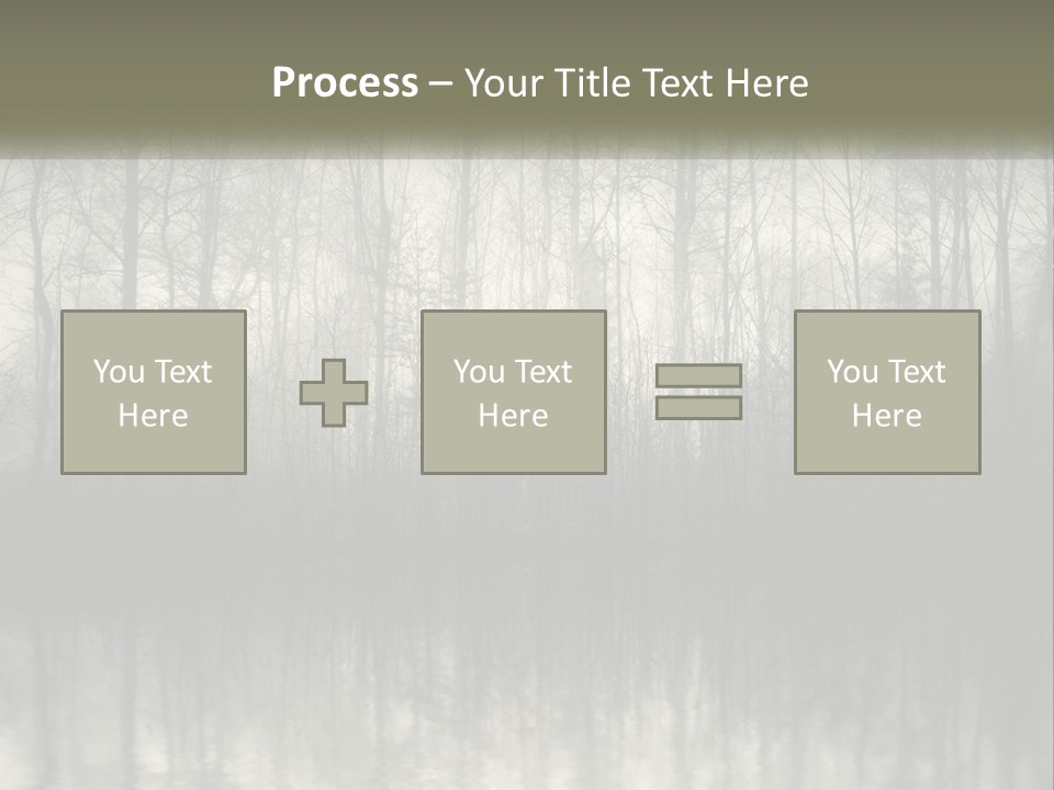 Part White Cold PowerPoint Template