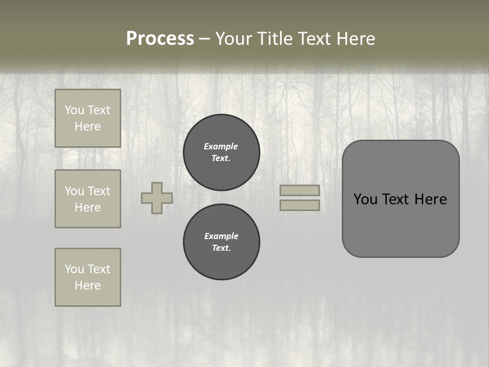 Part White Cold PowerPoint Template