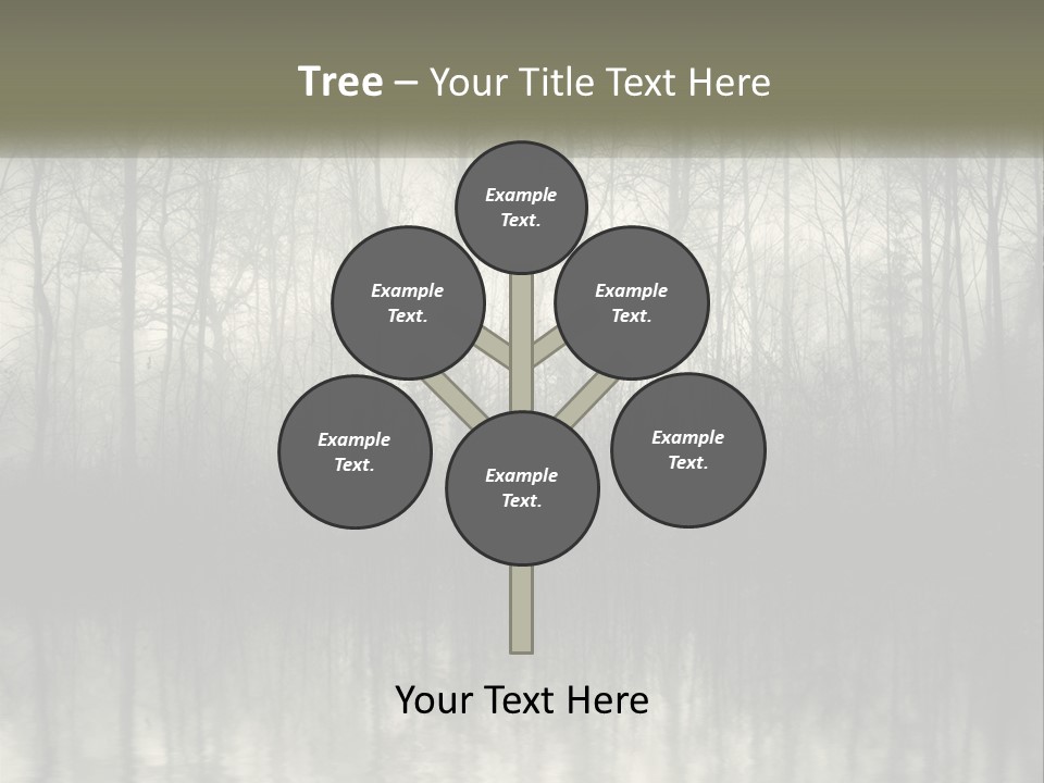 Part White Cold PowerPoint Template