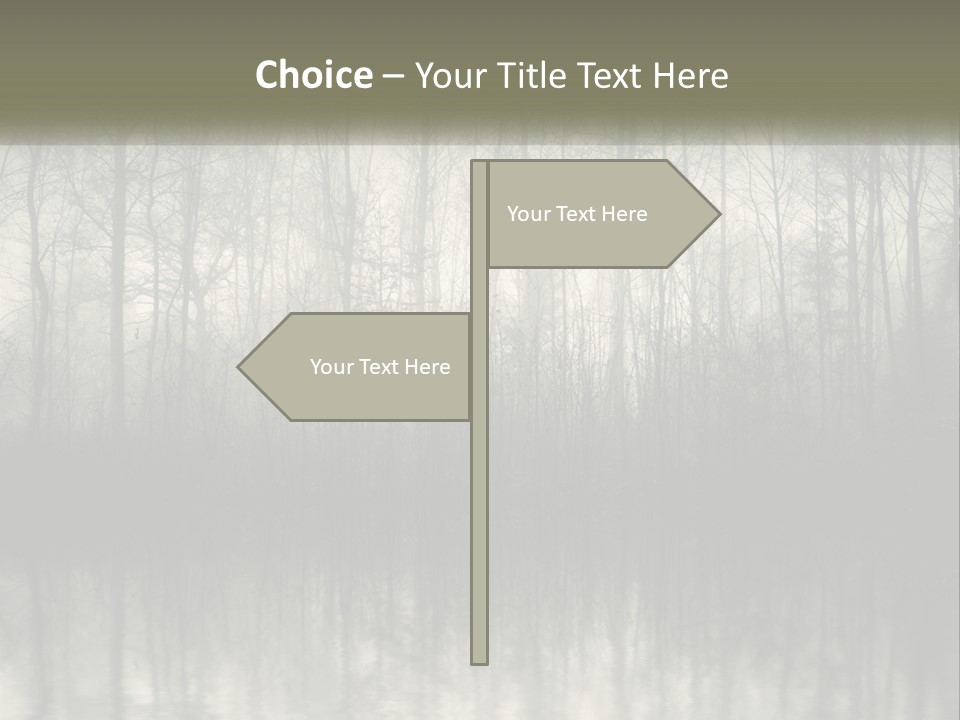 Part White Cold PowerPoint Template
