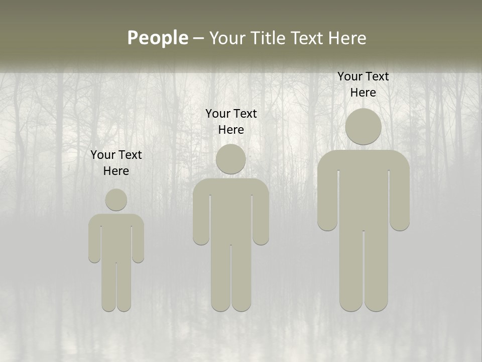 Part White Cold PowerPoint Template