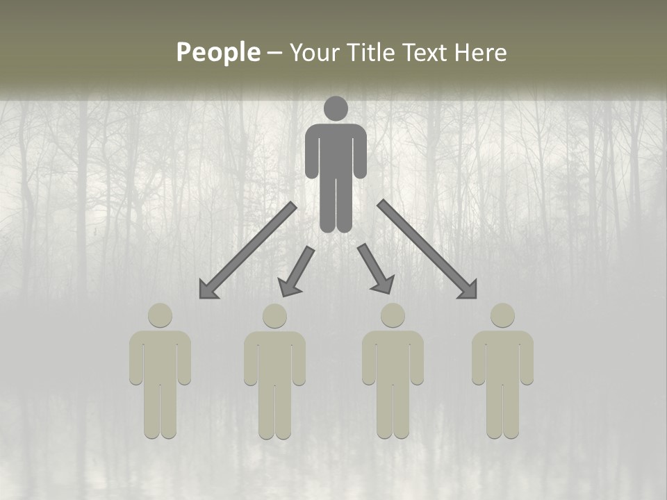 Part White Cold PowerPoint Template