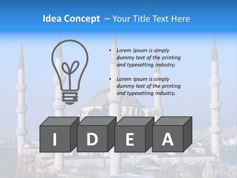 Switch Heat Electricity PowerPoint Template