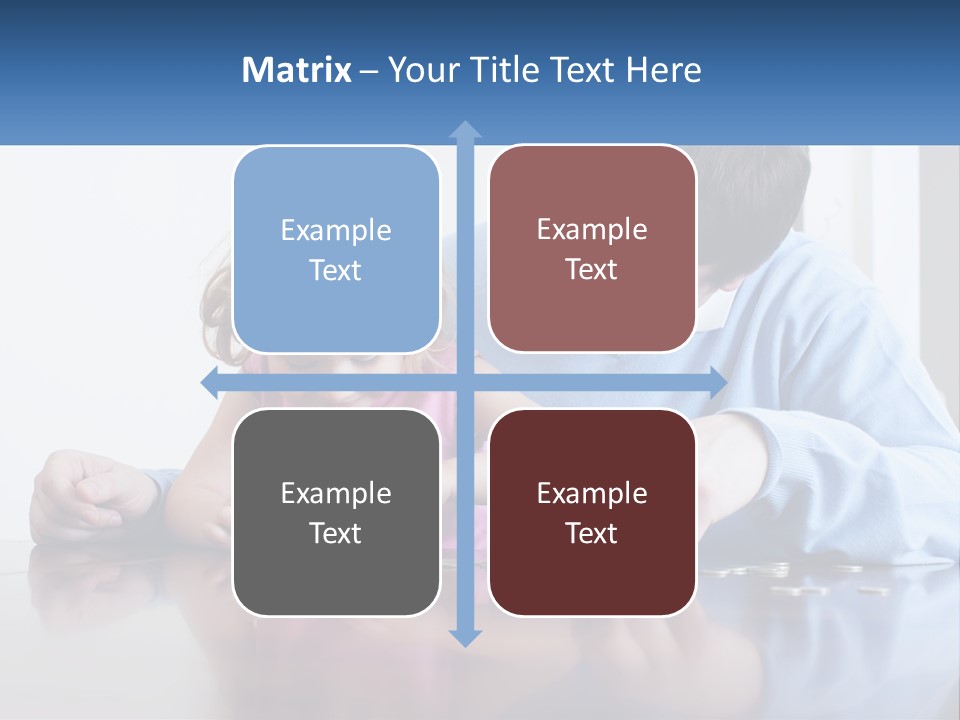 House Unit White PowerPoint Template