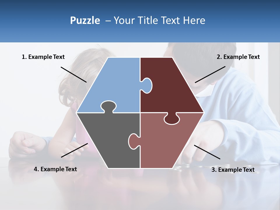 House Unit White PowerPoint Template