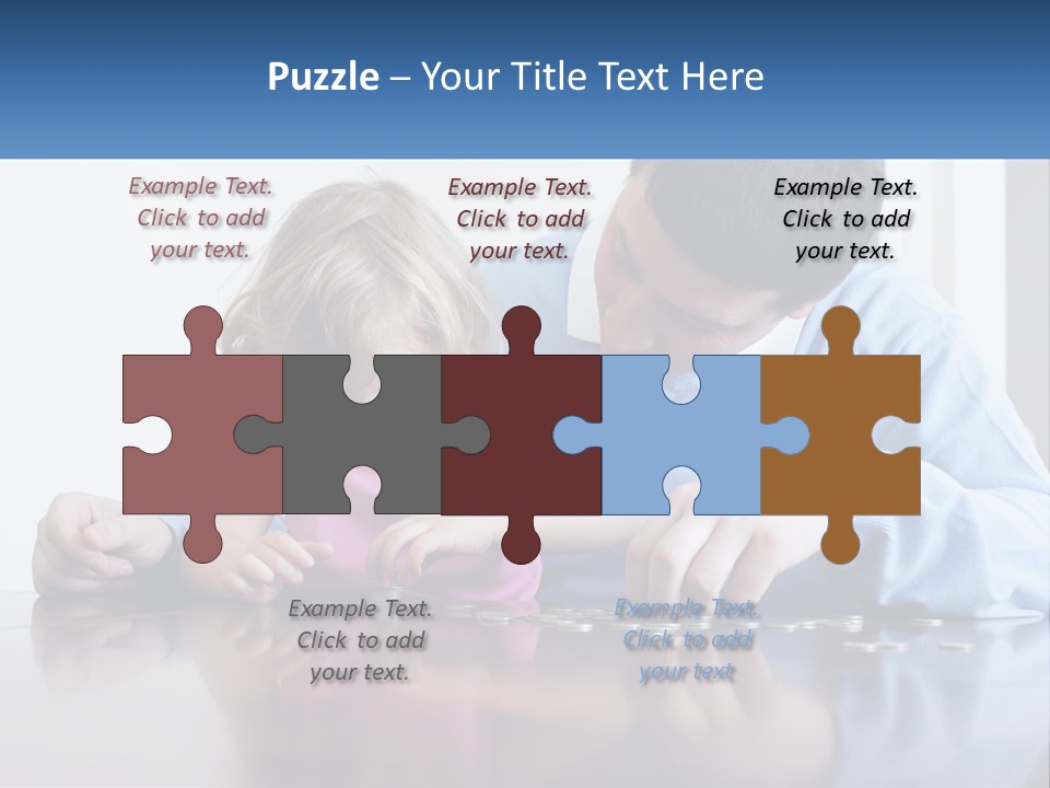 House Unit White PowerPoint Template