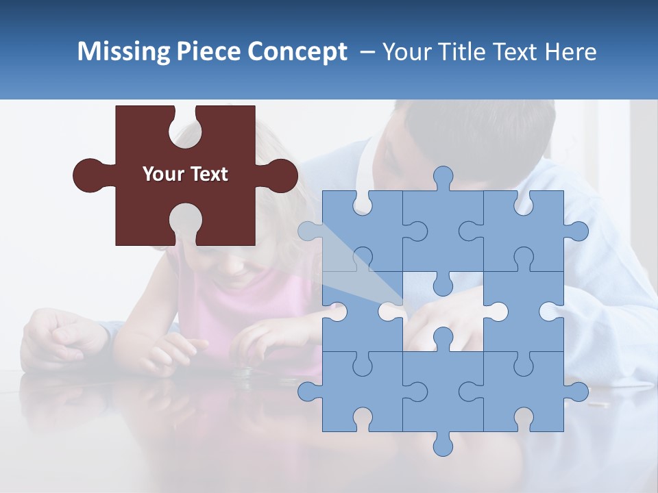 House Unit White PowerPoint Template