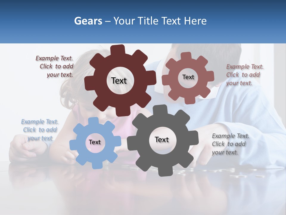 House Unit White PowerPoint Template