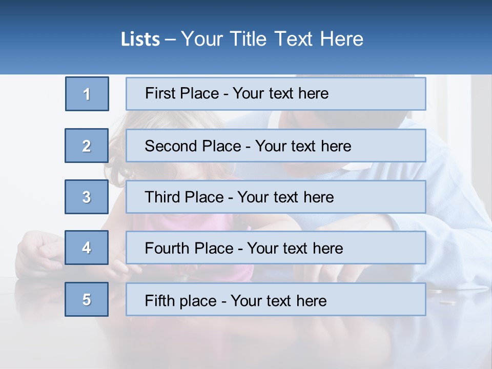 House Unit White PowerPoint Template