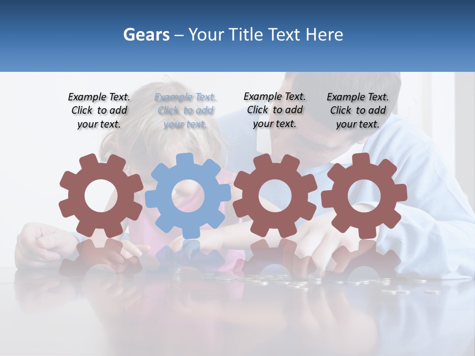 House Unit White PowerPoint Template