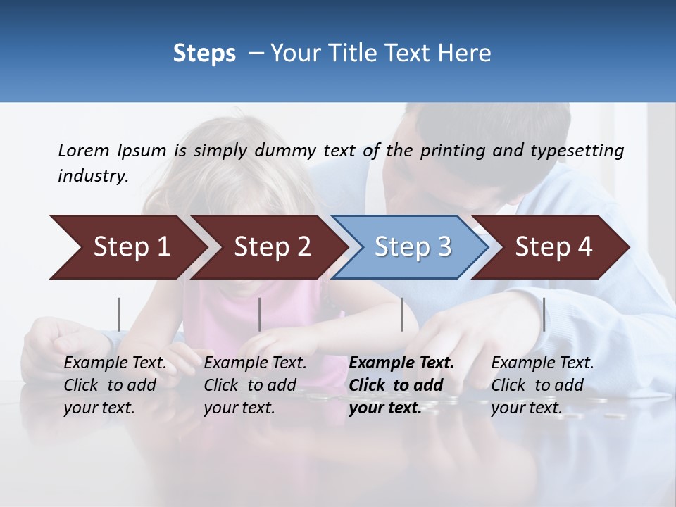 House Unit White PowerPoint Template
