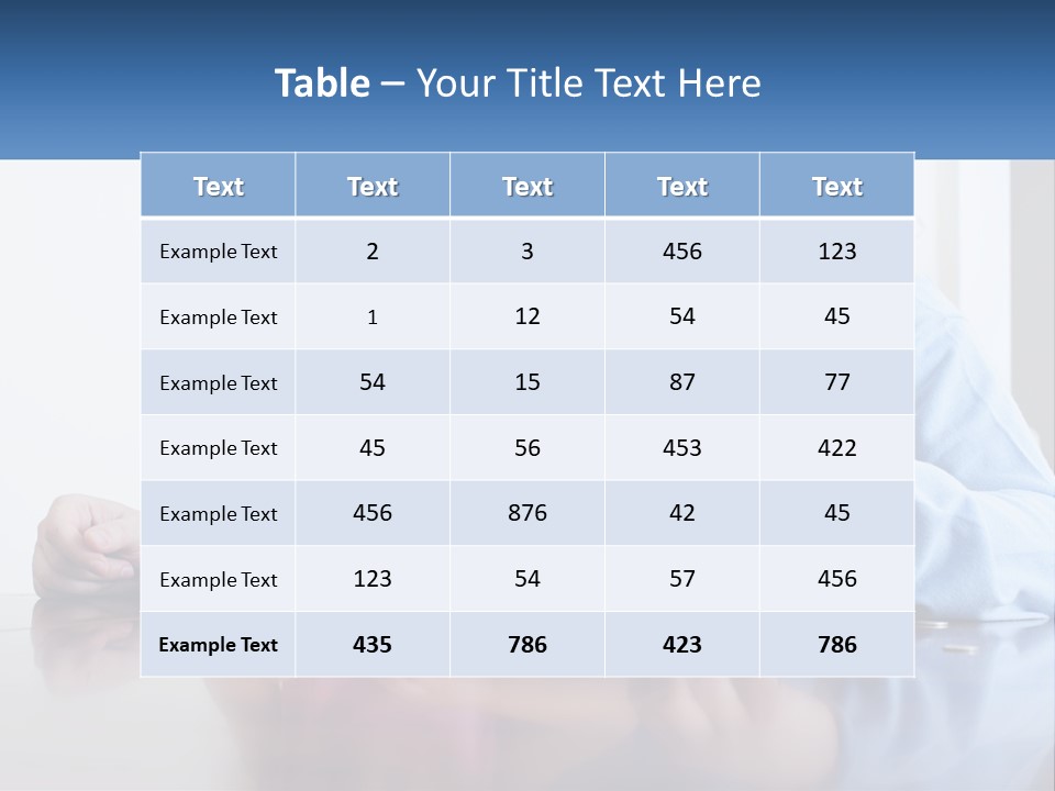 House Unit White PowerPoint Template
