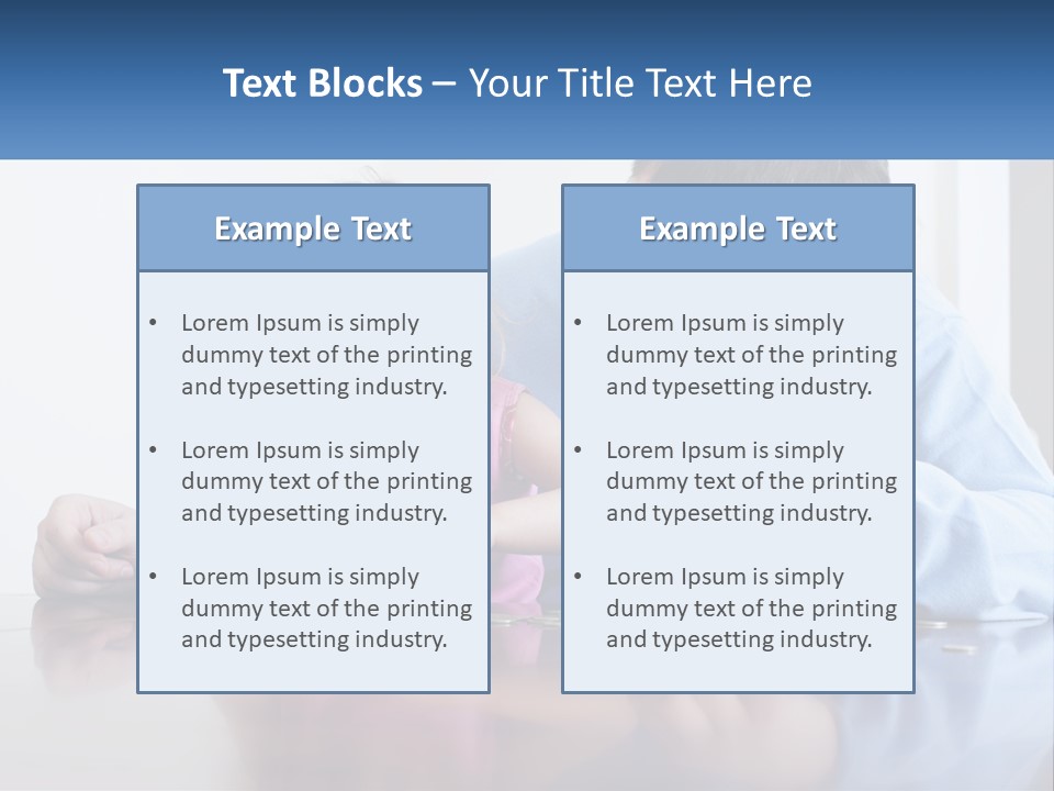 House Unit White PowerPoint Template