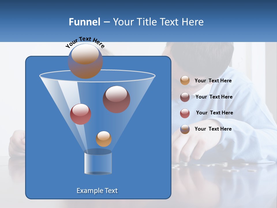 House Unit White PowerPoint Template