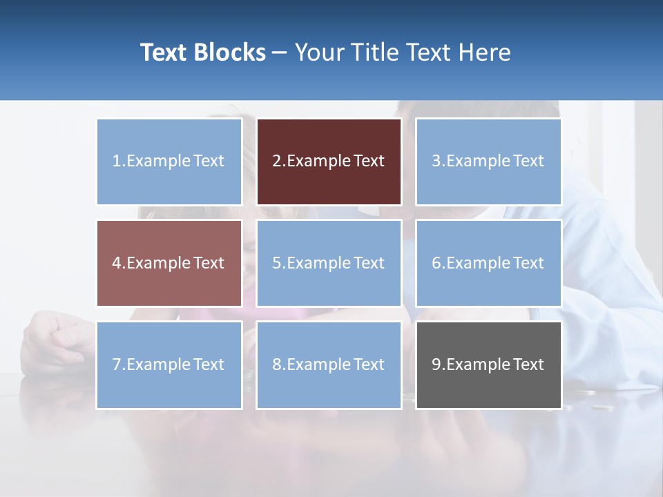 House Unit White PowerPoint Template