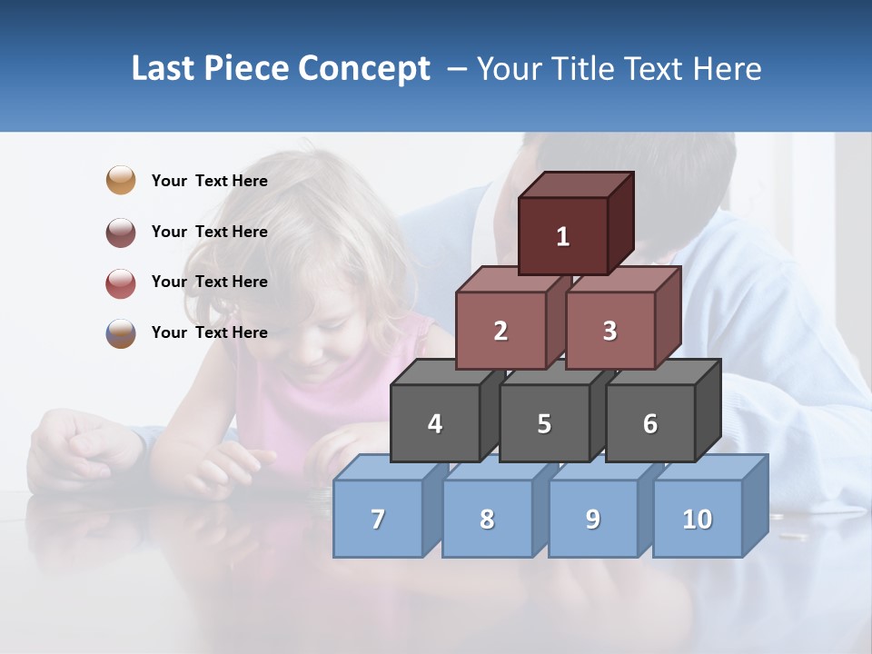 House Unit White PowerPoint Template