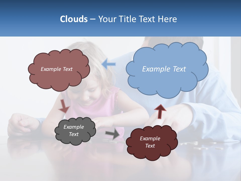 House Unit White PowerPoint Template