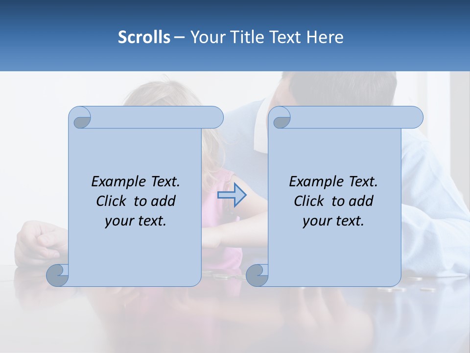 House Unit White PowerPoint Template