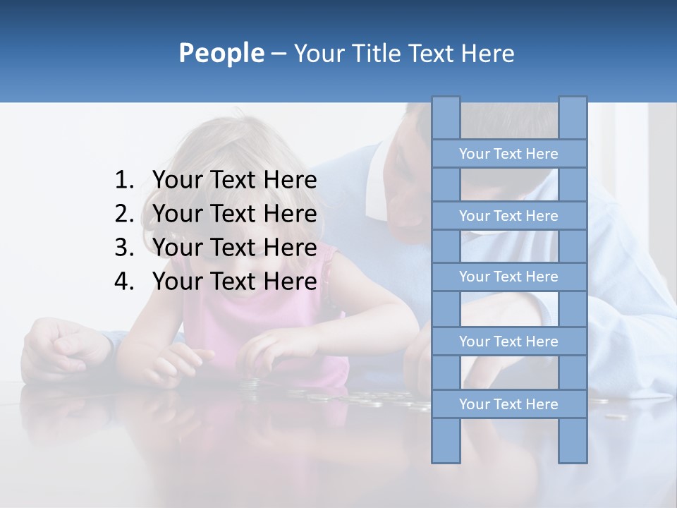 House Unit White PowerPoint Template