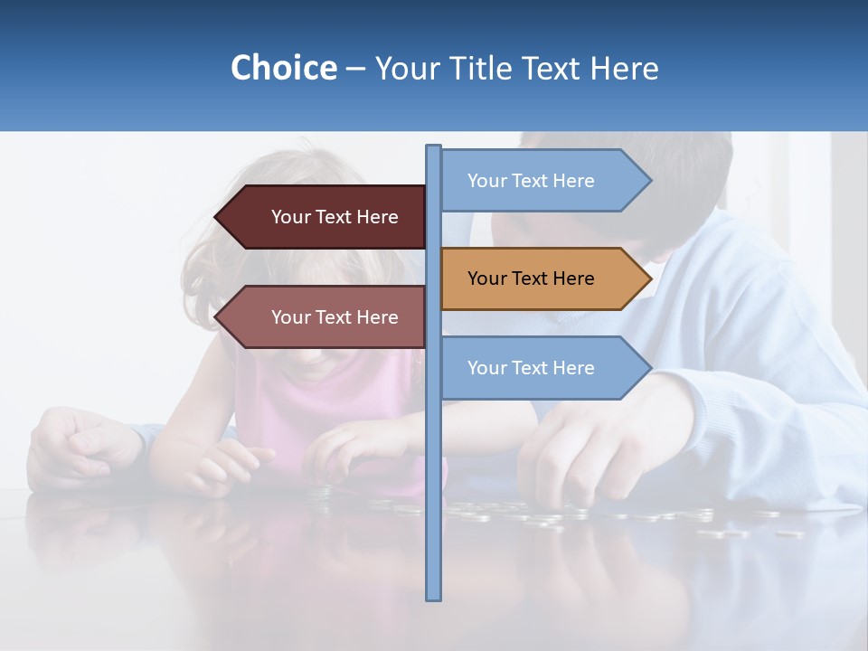 House Unit White PowerPoint Template