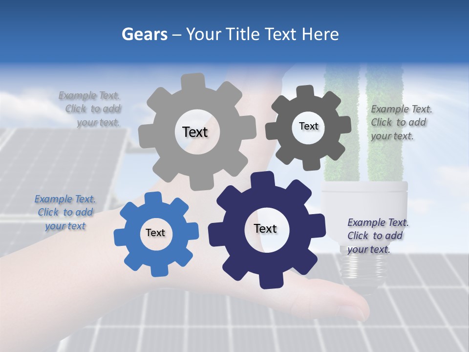 Cooling Industry Technology PowerPoint Template