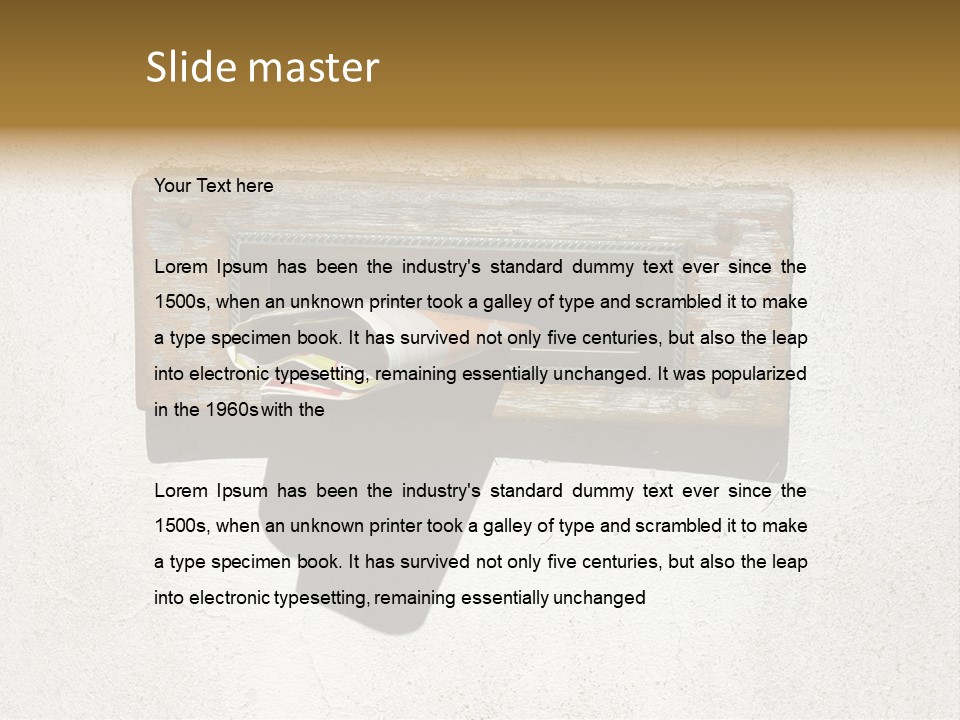 Part Ventilation Industry PowerPoint Template