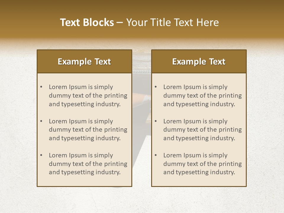 Part Ventilation Industry PowerPoint Template