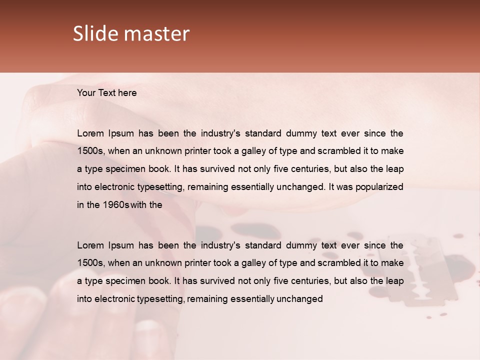 House Heat Supply PowerPoint Template