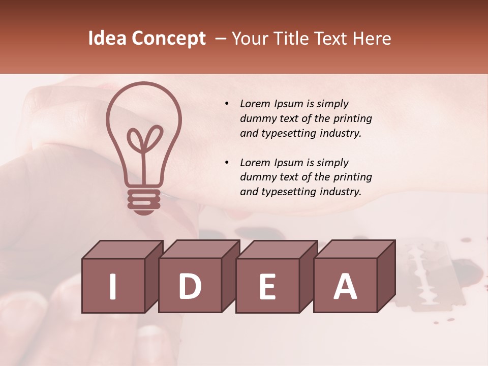 House Heat Supply PowerPoint Template